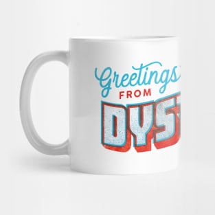 Greetings from Dystopia Mug